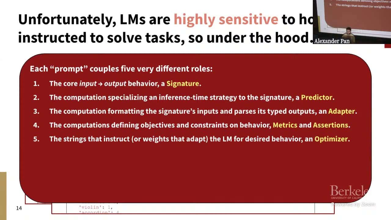 CS 194/294-196 (LLM Agents) - Lecture 5, Omar Khattab